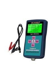 Resim Sunkko T686h Hassas Pil İç Direnç Ve Voltaj Test Cihazı 0-100v 0-100 Ohm Şarj Edilebilir Pil Ölçüm Test Cihazı 