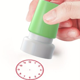 Resim Saat Küçük Mühür, Zaman Çizimi, Dairesel Tanıma, Zaman Çizelgesi Kadranı, Saat Mühürü 