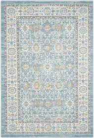Resim Cool Halı Zaraf Su Yeşili Etnik Desen Eskitme Vintage Ev Oda Halısı Oturma Odası Salon İnce Halı 