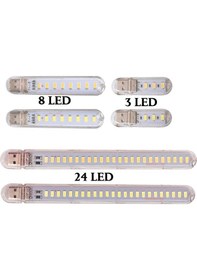 Resim 3 LED Beyaz Işık Taşınabilir Mini USB Led Lamba 5730 SMD St Kamp Beyaz 