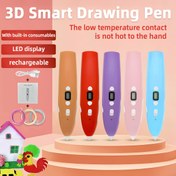 Resim Akıllı Isınma Ucu ve Şarj Özellikli Düşük Sıcaklık 3D Kalem - 9m PCL Dolumlar Dahil, Tutuşlu Sayısal DIY 3D Grafiti Sanat Seti /Mac uyumlulara, Yeni Başlayanlar & Profesyoneller için Ideal Doğum Günü/Noel Hediyesi (Pembe, Mavi, Kırmızı, Mor, Beyaz, Siyah, Turuncu, Kahverengi, Gri) Evde kullanım için düşük sıcaklıklı 3D Baskı Kalemi, El işleri,Sanat ve El İşleri,Sanat Malzemeleri,El işi,Kalemler,Yaratıcı El Sanatlar,Okula Dönüş,Sanat ve El İşi Malzemeleri,Serin Sert 