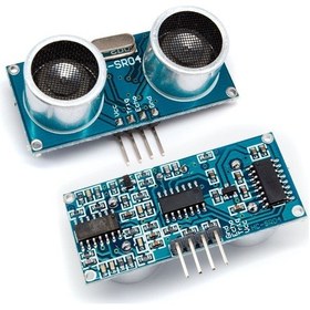 Resim Robizstore-Hc-Sr04 Ultrasonik Ses Mesafe Algılama Sensörü Uzaklık Sensörü 