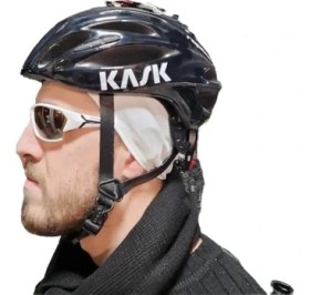 Resim Bike And Art Kask Altı Şapka Beyaz 