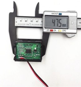 Resim robodünya 0.56'' 0-100V 3 Kablolu DC Kırmızı Voltmetre 