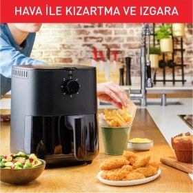 Resim Tefal Easy Fry Essential Yağsız Fritöz Airfryer 