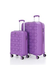 Resim Mçs Polipropilen 2li Valiz Seti Büyük & Kabin V376 S23sy1000050-set 00014 Mor 