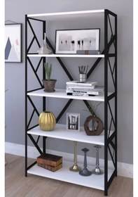 Resim Metal Kitaplık 5 Raf 