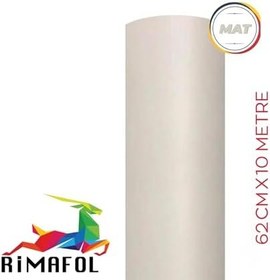 Resim RİMAFOL Rimafol Mat Beyaz Mobilya ve Dolap Kaplama Folyosu 62cmx10m kapfolmat62x10 