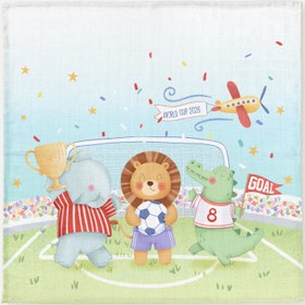 Resim Mini Champ %100 Organik Pamuk Müslin Örtü 100 x 100 cm 