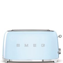 Resim Smeg TSF02PBEU 2x4 Pastel Mavi Ekmek Kızartma Makinesi 