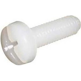 Resim M3 Plastik Civata 6mm - 10 Adet 