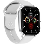 Resim LOOKUP NEW Watch Gümüş Dt Mini 41 Mm Kasa Bluetooth Gps Akıllı Saat Iphone Ve Android Tüm Telefonlara Uyumlu 