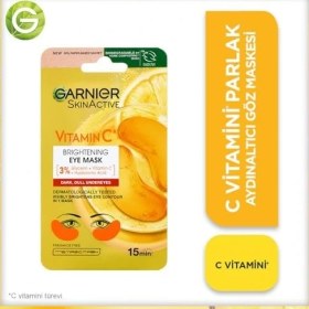 Resim TeknoKapsül Garnier Ski̇nacctive C Göz Maskesi 