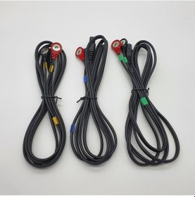 Resim Çıt Çıt Çıkışlı Compex Kablosu 3 Adet 
