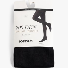 Resim Kadın Külotlu Çorap 200 Den Parlak 