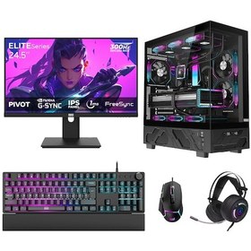 Resim Dragos DRX7836 R7-7700 32 GB 1 TB SSD RTX5070 24.5" Dos Masaüstü Oyuncu Bilgisayarı 
