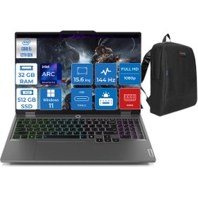Resim Lenovo Loq 15IAX9I Intel Core I5 12450HX 32GB Ddr5 512GB SSD Intel® Arc™ A530M 4gb WINDOWS11HOME 15.6" IPS Fhd Taşınabilir Bilgisayar 883FQ000UTRWH13 + Zetta Çanta 