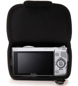 Resim MegaGear Sony Alpha Nex-5R, Nex-5N, Nex-5 Neopren Fotoğraf Makinesi Kılıfı 