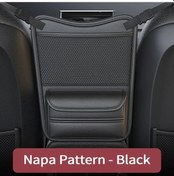 Resim Hightower Araç Kolçak Çok Amaçlı Saklama Kesesi Siyah Organizer Net Cep El Çantası 