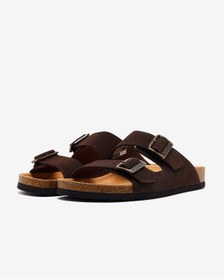 Resim Skechers Aıdan Erkek Kahverengi Sandalet 205296 Choc 