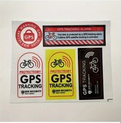 Resim Chuangyinshop Hırsızlık Önleyici Gps Takip Ve Alarm Çıkartmaları - Su Geçirmez Bisiklet Motosiklet Araç Dekor 