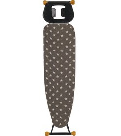 Resim Smoothpress Monoblok Metal Tablalı Buharı Geçiren Özel Kumaşlı Premium Ütü Masası Gri 