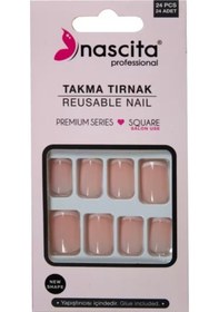 Resim Nascita Squera French Tırnak S203 24'lü 