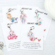 Resim 5 adet Deniz Kızı ve Deniz Yaratığı Anahtarlıkları "Cebimde Kucaklaşma" Mücevheriyle - Parlak, Karikatür Tasarım, Istakoz Klap, Peri Masalı Hediyeleri, Doğum Günleri ve Partiler için Mükemmel, Doğum Günü Partisi Aksesuarı | Karikatür Deniz Kızı Tasarımı | Dayanıklı Alaşım, Deniz Kızı Aksesuarları 