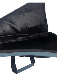 Resim Fortex 450 Serisi V Kasa Elektro Gitar Kılıfı Açık Mavi 