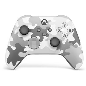 Resim Microsoft Xbox Arctic Camo Special Edition Wireless Controller QAU-00139 Uyumlu (Microsoft TR Garantili) 