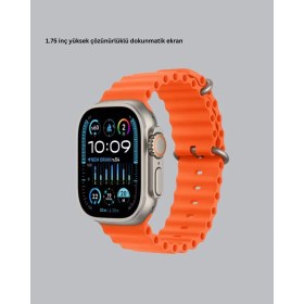 Resim Rivera Tech Rvrtch S8 Ultra Akıllı Saat + Gürültü Önleyici Kablosuz Kulaklık Seti 