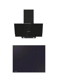 Resim Hoover HH64CCB - HDG6C1GBTK 60 CM Ankastre Set Siyah 