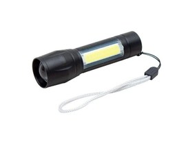 Resim Powermaster PM-4525 Power Ledli USB Şarjlı Mini El Feneri 