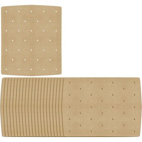 Resim Passing 50 Adet Meyve Hava Fritöz Kağıdı Tek Kullanımlık Gıda Kağıt Astar Yağ Geçirmez Bulaşık Barbekü Vapur Airfryer Pişirme Aksesuarları (Yurt Dışından) 