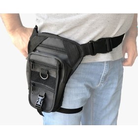 Resim Motosiklet Bel Bacak Çantası Impertex Kumaş 5 Fermuarlı Silah Kılıflı Motor Çanta Renkli 