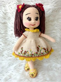 Resim OYUNCAKPARK Mevsim Bebek Amigurumi Organik Oyuncak 