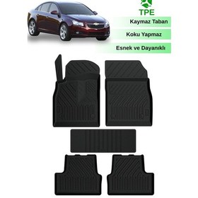 Resim Hitaks Chevrolet Cruze Paspas 2009 Model Ve Sonrası İle Uyumludur 4d Havuzlu Oto Paspas 