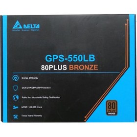 Resim Delta GPS-550LB 550W 80+ Bronz Güç Kaynağı 