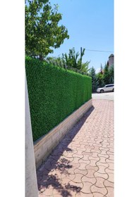 Resim 200 Cm X 10 Mt Çim Çit Yeşil Bahçe Teli Çit Teli 