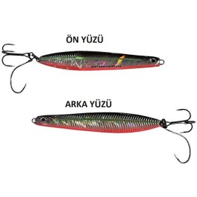 Resim Savage Gear Seeker Isp 98mm 23gr Nl Jig Yem Fluo Red Black 