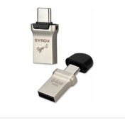 Resim Syrox Type-c Ve Usb 2.0 Usb Flash Bellek 64 Gb. Otg Çift Giriş 