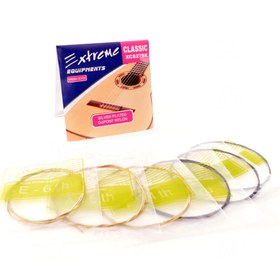 Resim Extreme XCS27BK Siyah Klasik Gitar Teli | Özel Siyah Naylon Farklı Bir Tını 