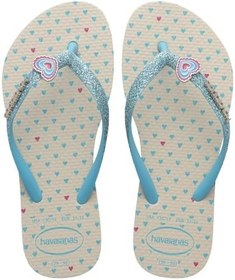 Resim Havaianas Kıds Slım Glıtter Iı Simli Kız Çocuk Parmak Arası Terlik 4146976, Bej, 33-34 