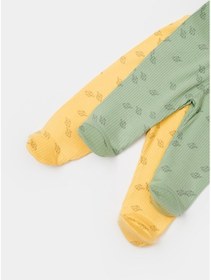 Resim Organik Modal Fil Baskılı 2 Li Patikli Pantolon 001 