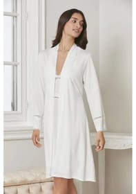 Resim Pierre Cardin 6'lı Modal Gecelik Sabahlık Çeyiz Seti 5965 001 