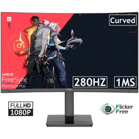 Resim Npc MD2729-K3 27 inç 280Hz 1MS FULLHD WLED Speaker 1500R VA Curved Oyuncu Monitörü 