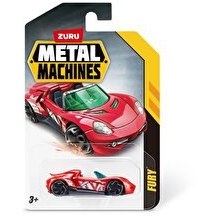 Resim Metal Machines S3 Tekli Paket Fury Kırmızı 