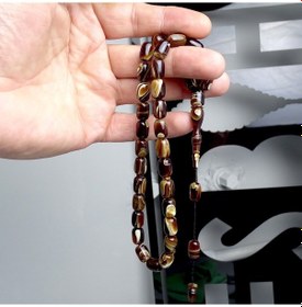 Resim Tesbih Rüyası Hareli Sıkma Kehribar Tesbih 