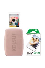 Resim Fujifilm Instax mini Link 3 Pembe Akıllı Telefon Yazıcısı ve 10'lu mini Film 