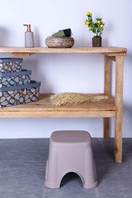 Resim Tuffex Strong Banyo Taburesi Plastik Banyo Taburesi 